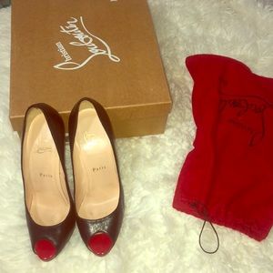 Prive Open Toe Pump